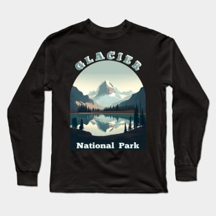 Glacier National Park Long Sleeve T-Shirt